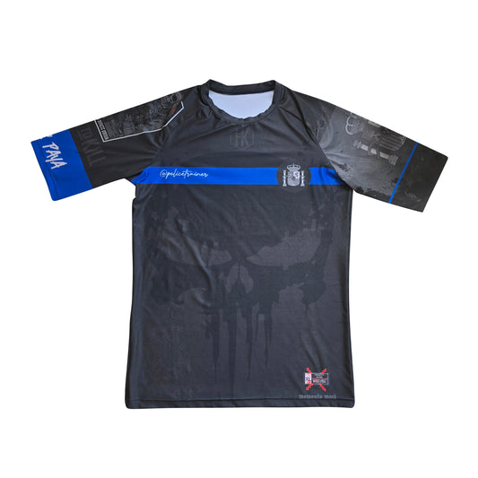 Camiseta Rashguard Entrenamiento Policial Personalizable – Grappling / MMA